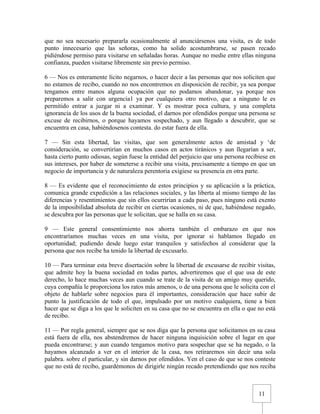 Urbanidad de Carreño