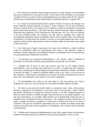 Urbanidad de Carreño