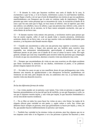 Urbanidad de Carreño