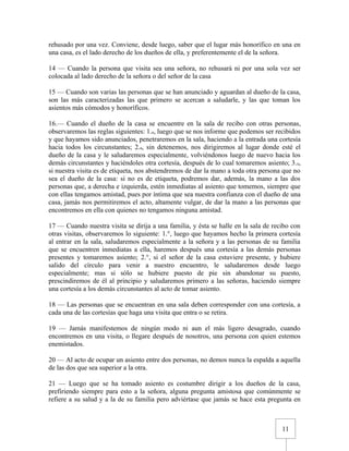 Urbanidad de Carreño