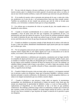 Urbanidad de Carreño