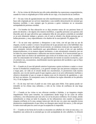 Urbanidad de Carreño