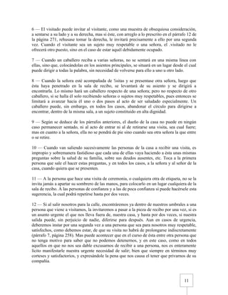 Urbanidad de Carreño