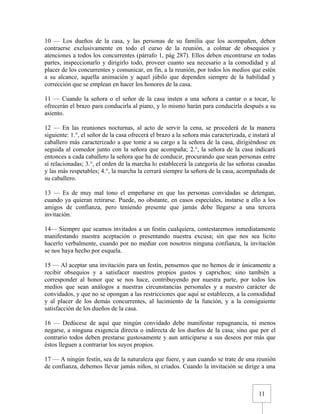 Urbanidad de Carreño