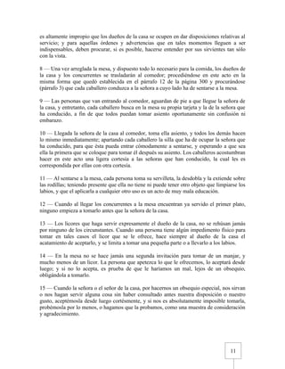 Urbanidad de Carreño