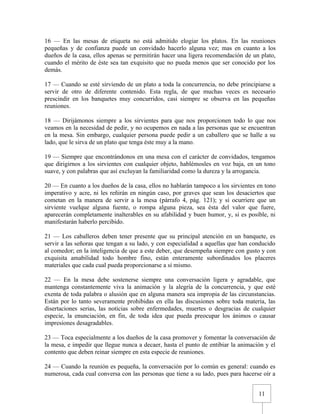 Urbanidad de Carreño