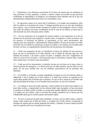 Urbanidad de Carreño