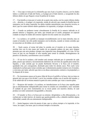 Urbanidad de Carreño