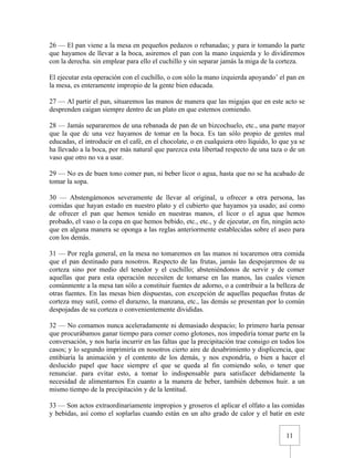 Urbanidad de Carreño