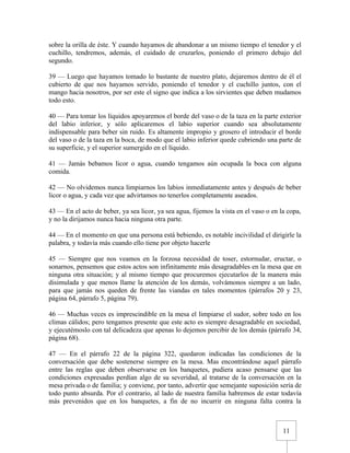 Urbanidad de Carreño