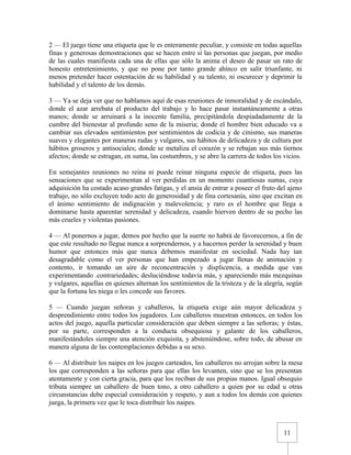 Urbanidad de Carreño