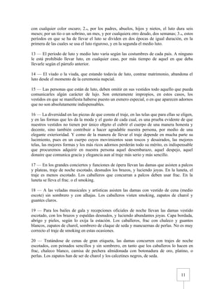 Urbanidad de Carreño