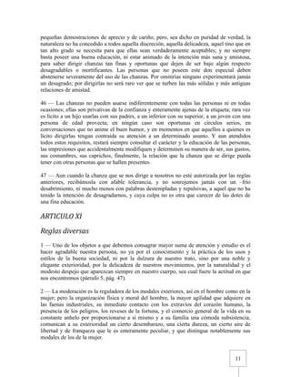 Urbanidad de Carreño