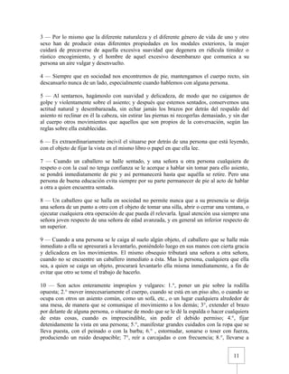 Urbanidad de Carreño