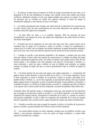 Urbanidad de Carreño