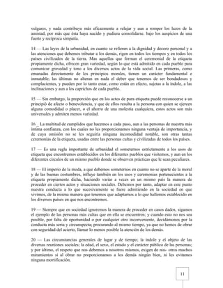 Urbanidad de Carreño