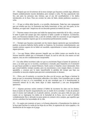 Urbanidad de Carreño