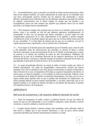 Urbanidad de Carreño