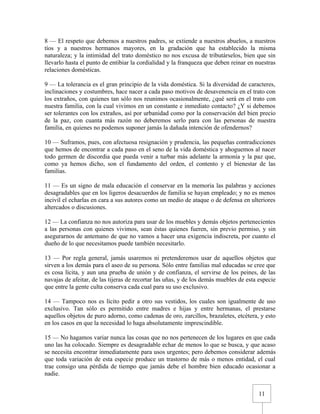 Urbanidad de Carreño