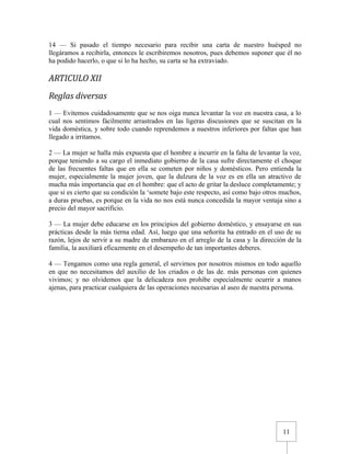 Urbanidad de Carreño