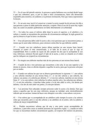 Urbanidad de Carreño