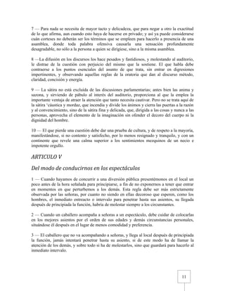 Urbanidad de Carreño