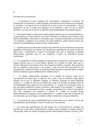 Urbanidad de Carreño