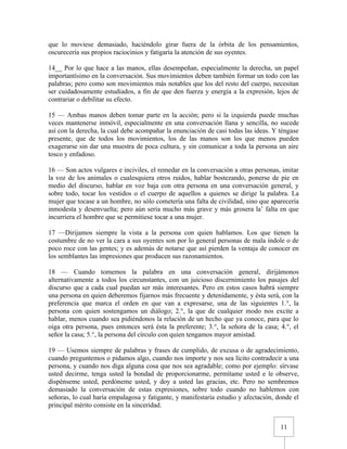 Urbanidad de Carreño