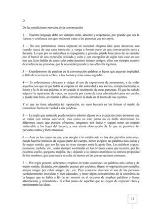 Urbanidad de Carreño