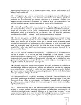 Urbanidad de Carreño