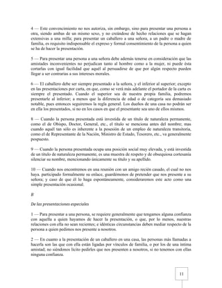 Urbanidad de Carreño