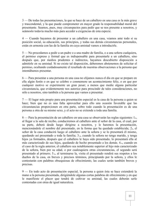 Urbanidad de Carreño