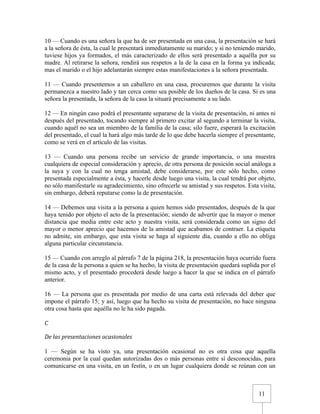 Urbanidad de Carreño