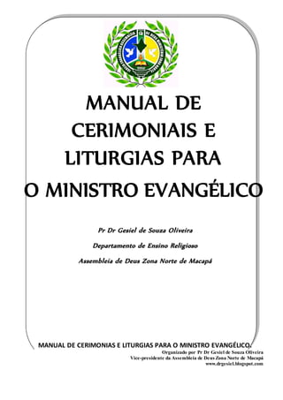 Manual do Pastor e da Igreja eBook : Martins, Jaziel Guerreiro