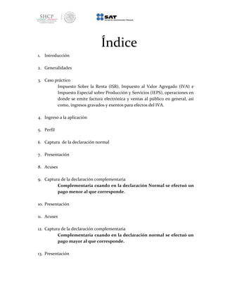 Manual declaracion rif | PDF