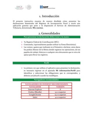 Manual declaracion rif | PDF