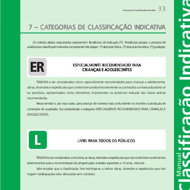 Manual de Classificação Indicativa