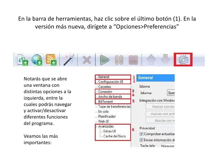configuracion utorrent 1.8.7 configuracion utorrent 1.8.7