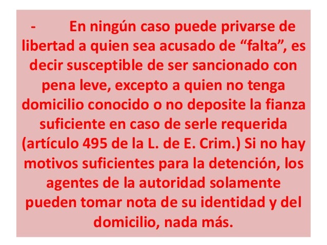 DETENCIÃN ILEGAL:
⢠Es importante señalar
que por desgracia, es
práctica muy frecuente
por parte de las Fuerzas
de Orden P...