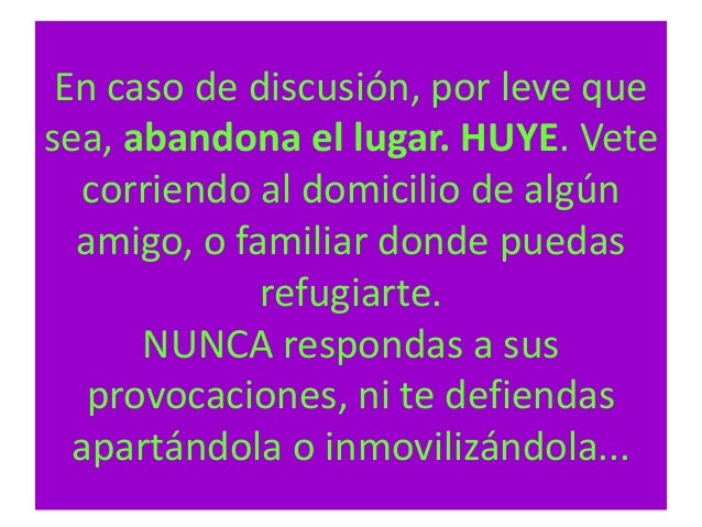 Manual de instrucciones para intentar salir indemne de una denuncia falsa por maltrato