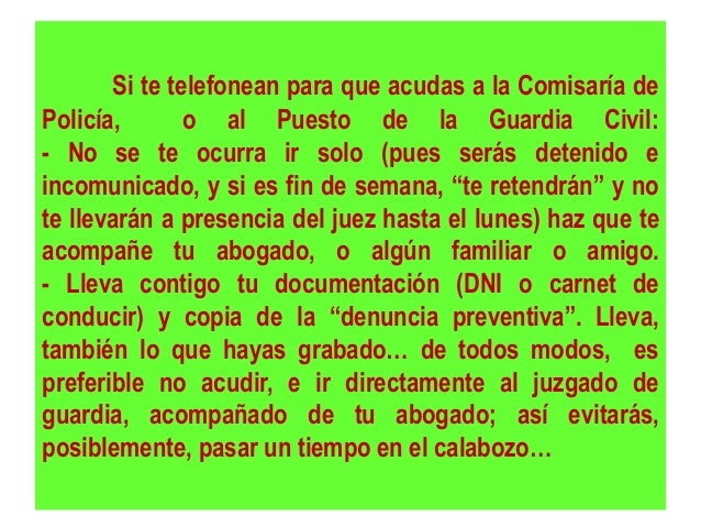 Manual de instrucciones para intentar salir indemne de una denuncia falsa por maltrato