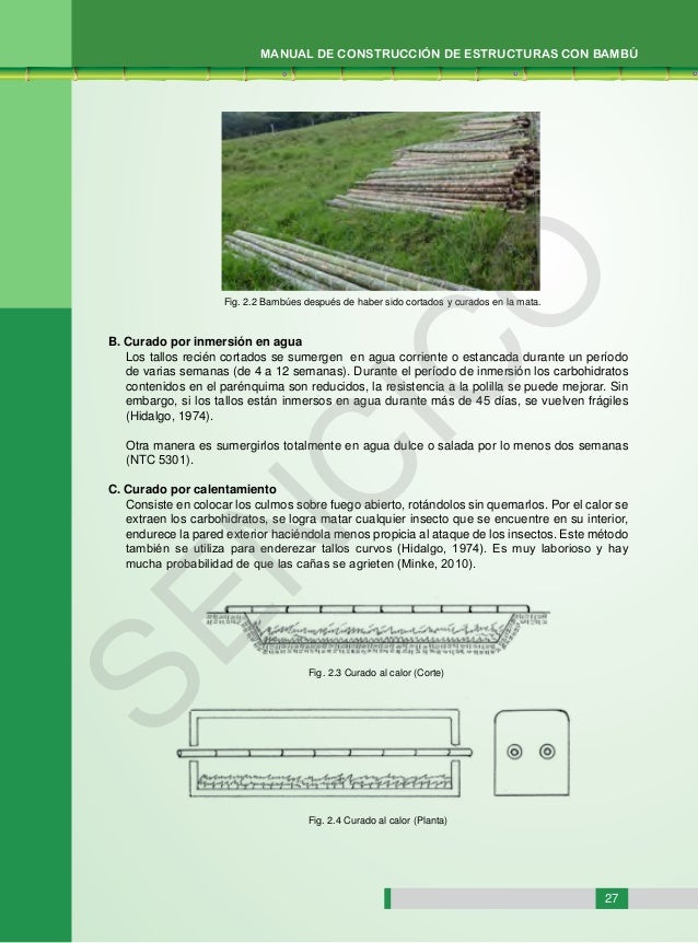 Manual De Construcci Amp Oacute N De Estructuras De Bamb Amp Uacute