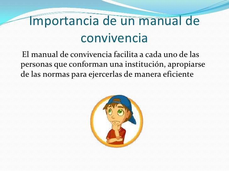 Resultado de imagen para importancia del manual de convivencia imagenes
