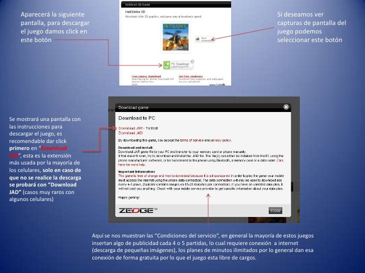 Manual De Descarga De Juegos Para Celular