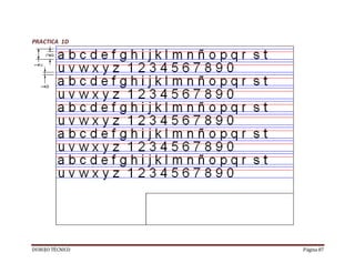 DUBUJO TÉCNICO Página 87
PRACTICA 1D
 