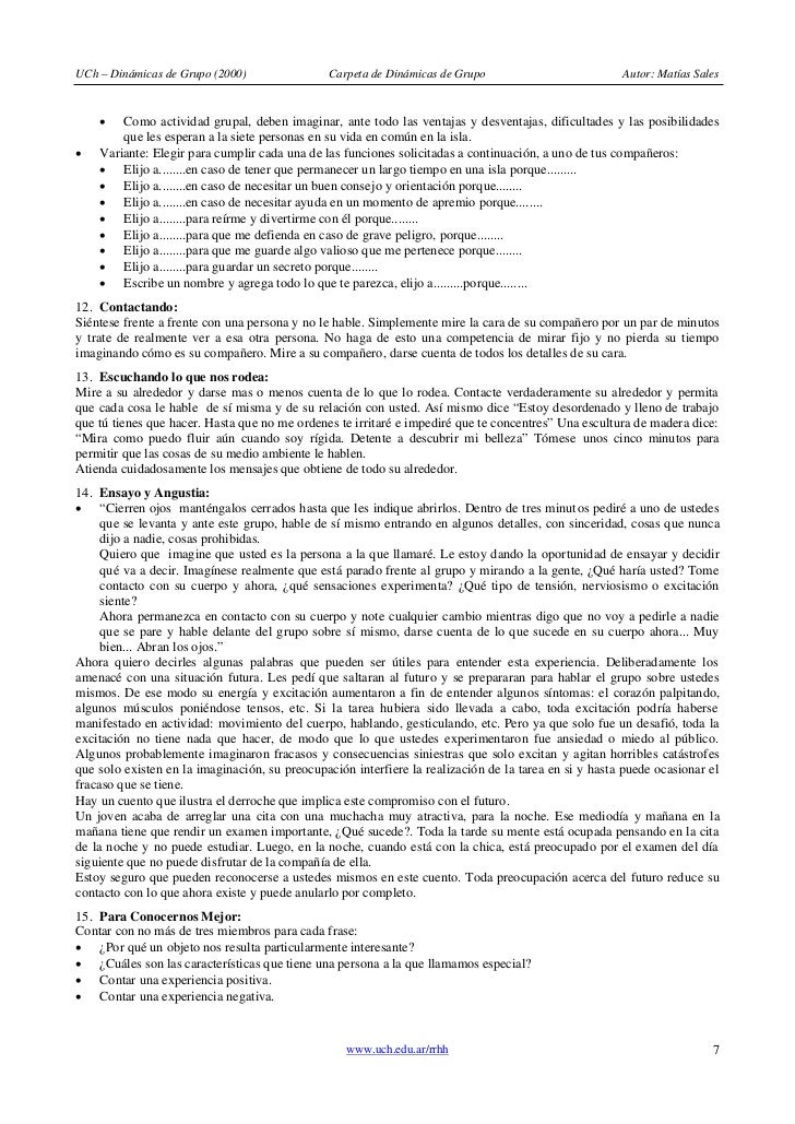 Manual De Dinamicas Grupales