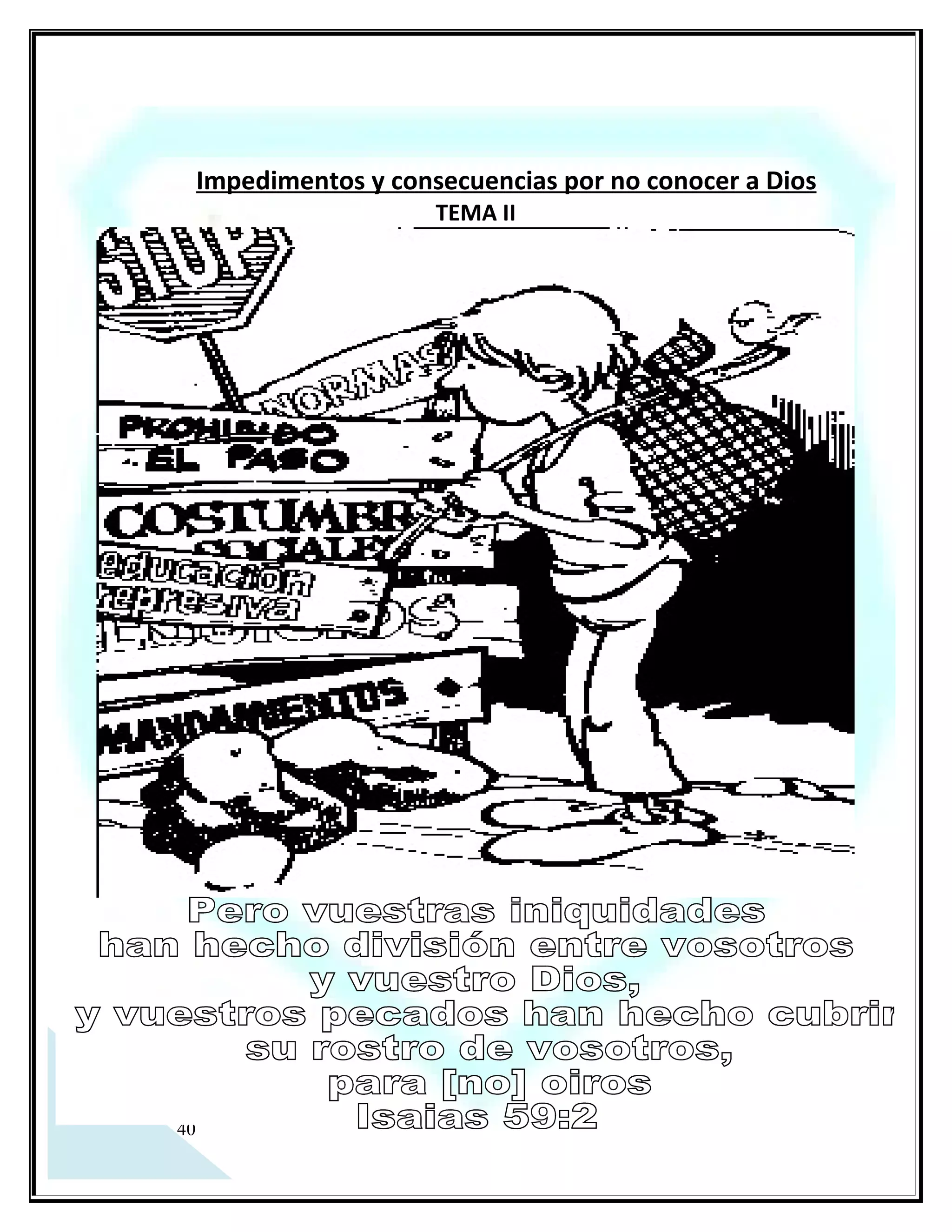 a. El arrepentimiento.
   Para que Dios reine sobre el hombre, éste necesita ser perdonado, esto implica un “cambio de actitud”
que se denomina “Arrepentimiento”. Por consiguiente, se sostiene que sin arrepentimiento, no hay perdón.

   Dios pide arrepentimiento.
   Porque sin arrepentimiento no hay perdón de pecados (Hechos 5:31-32).
   El arrepentimiento es imprescindible para no perecer (Lucas 13:1-5).
   El arrepentimiento es necesario para que el reino de Dios se acerque a nosotros (Mateo 3:2).
   Recibimos descanso y alivio (Hechos 3:19).
   En el cielo hay gozo (Lucas 15:10).
   Es necesario arrepentirse para ser perdonados (Hechos 2:38).

b. El arrepentimiento no es remordimiento, sino un cambio de actitud (Mateo 7: 18).
 La mente: el arrepentimiento produce cambios en nuestra manera de pensar, y renueva el espíritu de
    nuestra mente (Efesios 4:23; Romanos. 14:8).
 Las emociones: El arrepentimiento también provoca movimientos emocionales cuando el Espíritu
    Santo produce convicción (San Juan 16:8). Es decir, se manifiesta a través de la tristeza por haberle
    fallado a Dios, no así el remordimiento que produce el mismo sentimiento para muerte trayendo
    condenación sobre las vidas (2° Corintios 7:9-10).
 La voluntad: El arrepentimiento moviliza la voluntad de un pueblo y asimismo, produce cambios en
    nosotros, ayudándonos a tomar decisiones firmes (Jueces 10: 15-16; Lucas 15:18-22).

c. Dios nos manda a perdonar.
 Mateo 18:21-35 (leer todo el texto) perdonar no es optativo, es un mandamiento de Dios. La obediencia
   debe estar sobre el sentimiento, es decir, debemos perdonar, aunque ese no sea nuestro sentir.
 Lucas 6:36-38. Este texto no hace alusión a dar dinero sino a dar misericordia y perdón. Esta escritura
   marca una regla a seguir: perdonando seremos perdonados; aún el Padre nuestro que es una oración
   modelo que Jesús confirmo: “Y perdónanos nuestras deudas como también nosotros perdonamos a
   nuestros deudores” (Mateo 6:12).
                    Dad-misericordia (Lucas 6:36) Dad y se os dará, esa regla se cumple. Dad perdón,
                        misericordia, tolerancia, consideración, piedad, etc.
                    Medida buena-cuanto más grande es la porción que damos, proporcionalmente
                        más grande es la proporción que recibimos.
                    Apretada-porción ajustada para que entren más.
                    Remecida-sacudida para dar mayor cantidad.
                    Rebosante-Desbordante medida que desborda por la llenura.
                    Regazo- falda, vestidura.




 10
                                  El nos limpia de todo pecado
 
