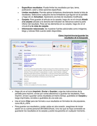 Manual de EBSCO
