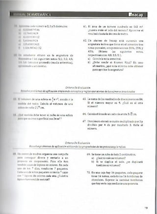 Manual de ejercicios  matematicas 1 inacap