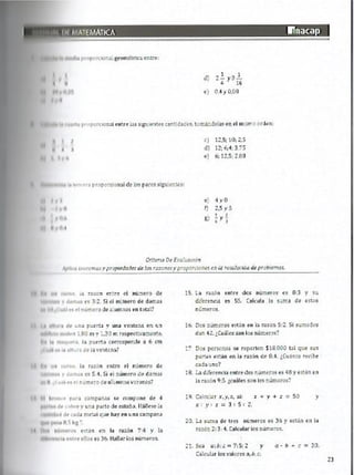 Manual de ejercicios  matematicas 1 inacap